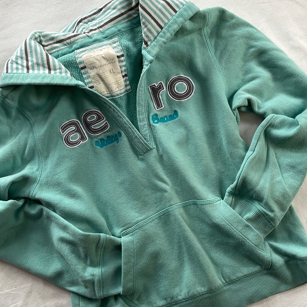 🦋3/40 AEROPOSTALE Vintage Brand Hoodie (XL)